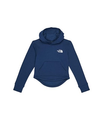 Blue North Face Kids Camp Fleece Pullover Hoodie