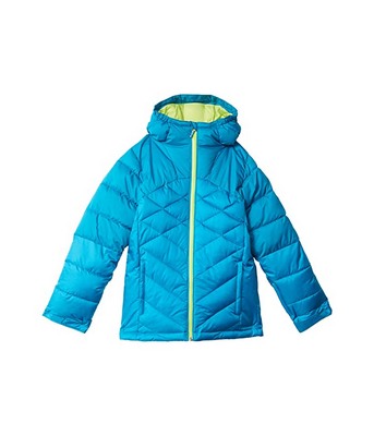 Blue Columbia Kids Winter Powder Quilted Jacket