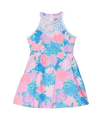 Multicolor Lilly Pulitzer Kids Little Kinley Dress