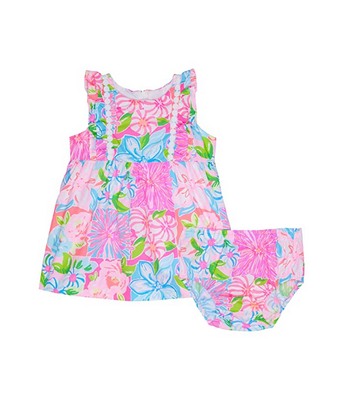 Multicolor Lilly Pulitzer Kids Annabelle Dress