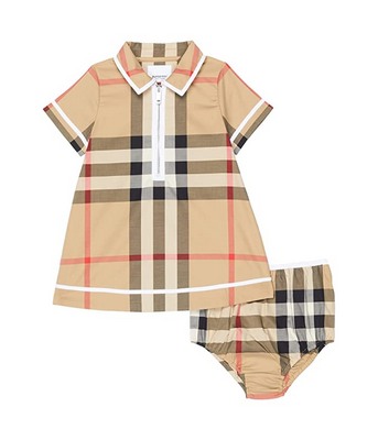Multicolor Burberry Kids Orly Check