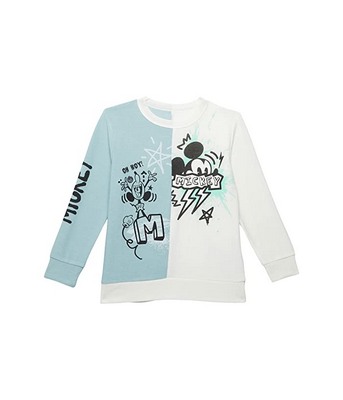 Multicolor Chaser Kids Mickey Mouse Mash Up Cozy Knit Pullover