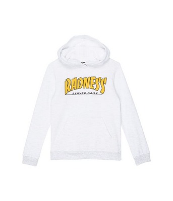 Multicolor Tiny Whales Radness Served Daily Sweatshirt with Hood