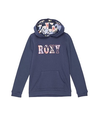 Navy Roxy Kids Hope You Know Hooded Sweatshirt