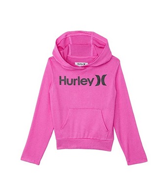 Pink Hurley Kids One Only Super Soft Pullover Hoodie