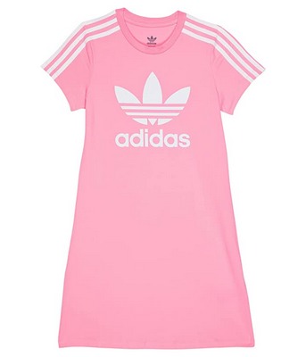 Pink adidas Originals Kids Adicolor Dress