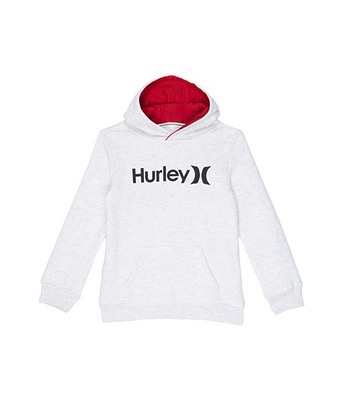 White Hurley Kids One and Only Pullover Hoodie