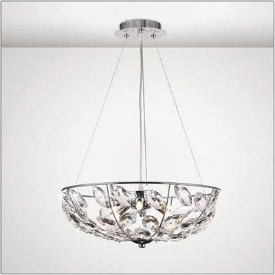 Diyas il31656 galilea 6 light ceiling light in polished chrome