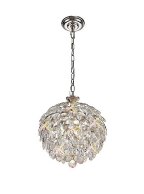 Diyas il32800 coniston 3 light ceiling pendant in polished chrome