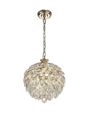 Diyas il32803 coniston 3 light ceiling pendant in french gold