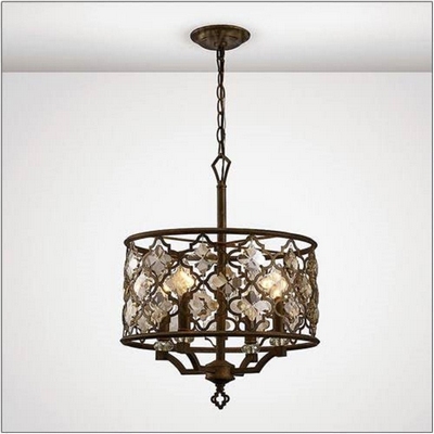 Diyas il31695 indie 4 light round ceiling pendant light in mocha