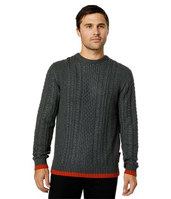 Men's Armani Exchange Cable Knit Weave Sweater