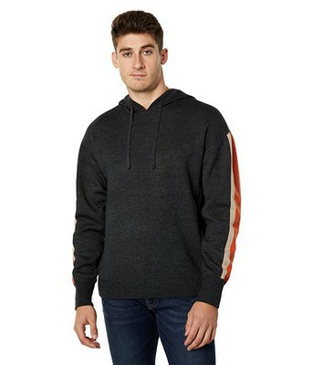 Men's Armani Exchange Multicolor Stripe Hooded Sweater