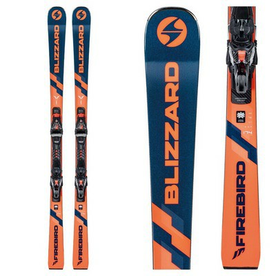 Blizzard Firebird HRC Skis with XCell 14 Bindings 2022