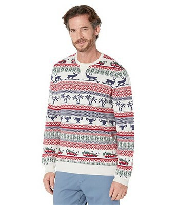 Men's Johnnie-o Fun Ol' Fashioned Family Xmas Sweater