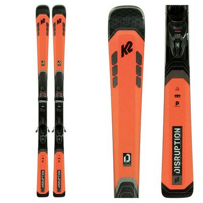 K2 Disruption 78C Skis with M3 11 Bindings 2022