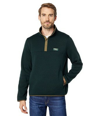 Men's L.l.bean Sweater Fleece Pullover