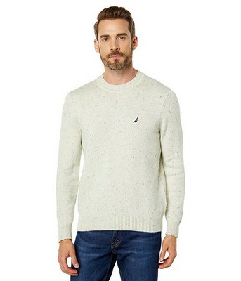 Men's Nautica Sustainably Crafted Donegal Crew Neck Sweater