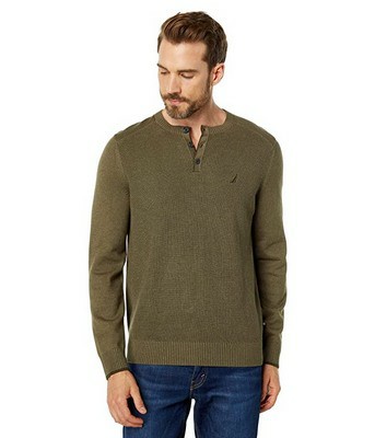 Men's Nautica Sustainably Crafted Textured Henley