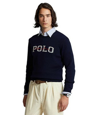 Men's Polo Ralph Lauren Logo Cotton Sweater
