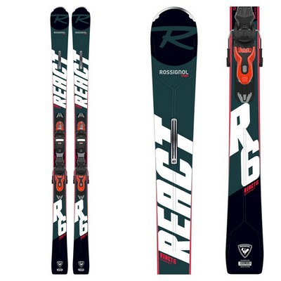Rossignol React 6 Compact Skis with Xpress 11 GW Bindings 2022