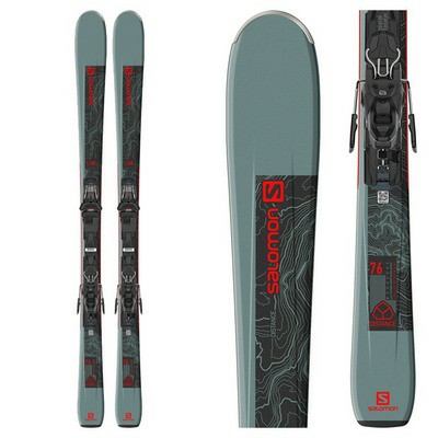 Salomon Distance 76 Skis with M10 GW Bindings 2022
