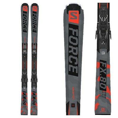 Salomon S/Force FX.80 Skis with M11 GW Bindings 2022