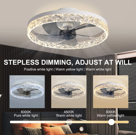 LED ceiling fans with lights and remote control can be a fantastic addition to a kitchen