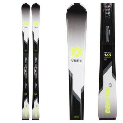 Volkl Deacon 8.0 Skis with FDT TP GW 10 Bindings 2022